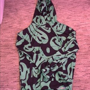 smiley face hoodie